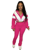 R&B | Taille Kontrast Sport Zweiteiliges Set