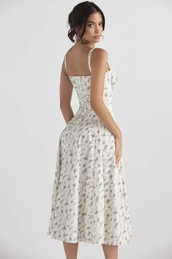 Trendiges Bustier-Sommerkleid für Damen | Elegant und Figurschmeichelnd