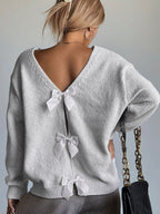 R&B | Pullover mit Rückenausschnitt