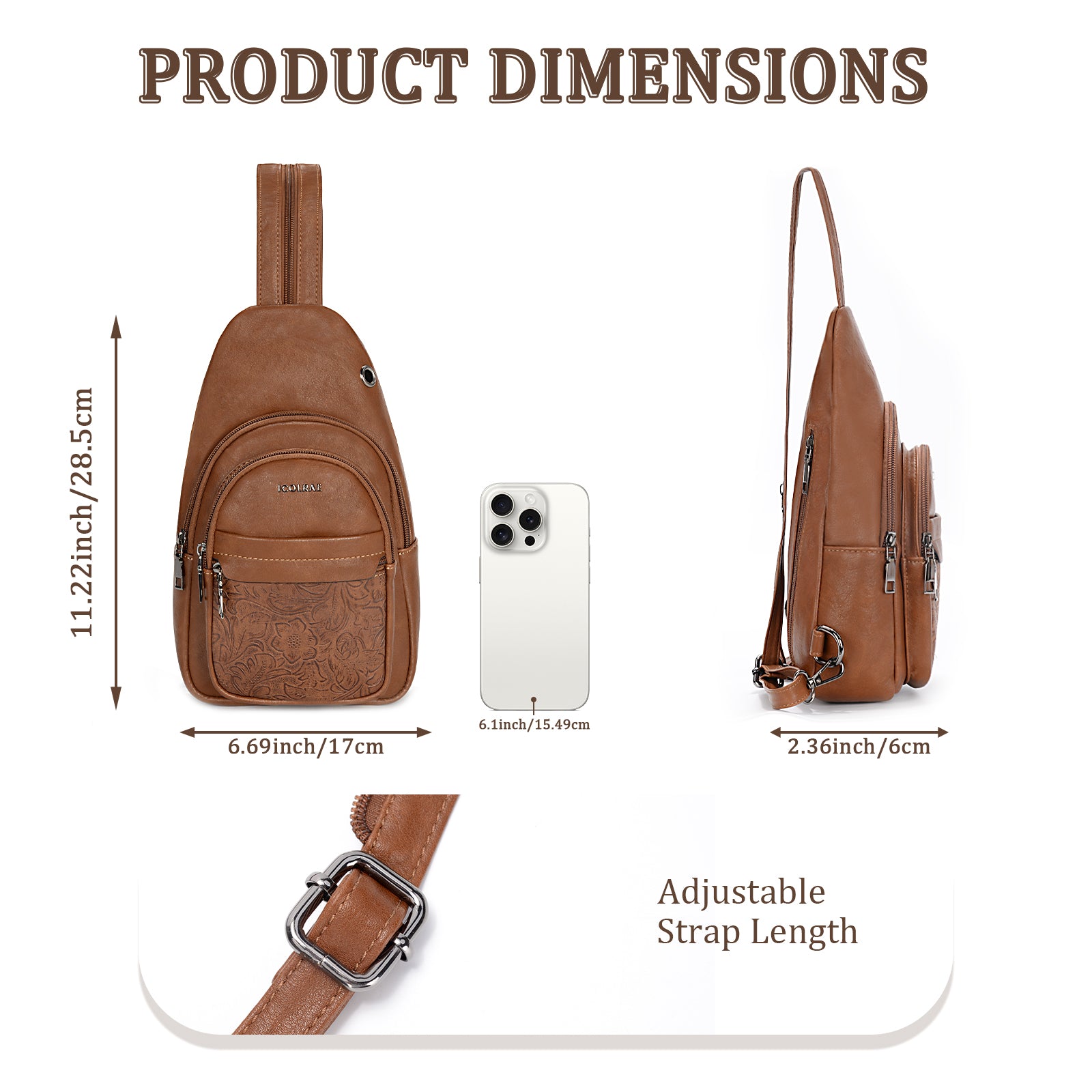 R&B | Lässige Elegante Crossbody PU Schultertasche