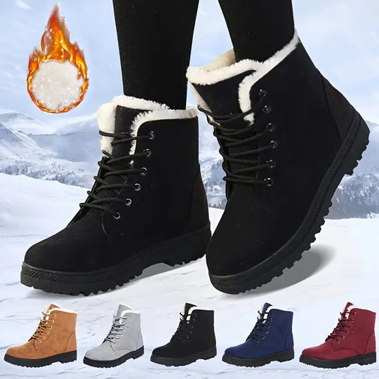 Stylische Schneestiefel mit Fellfutter R&B R&B