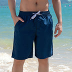 R&B | Schnell trocknende einfarbige Strandhosen-Shorts