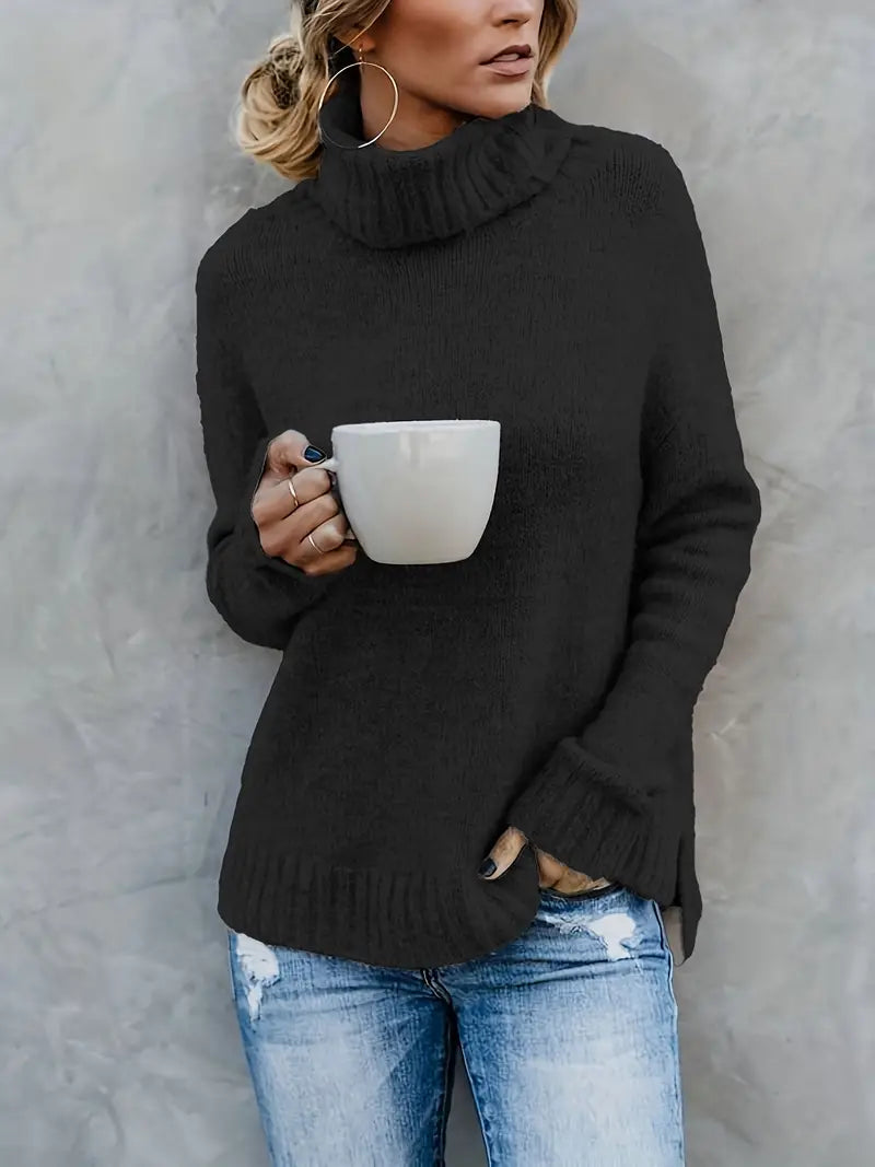 R&B | Pullover mit Rollkragenpullover