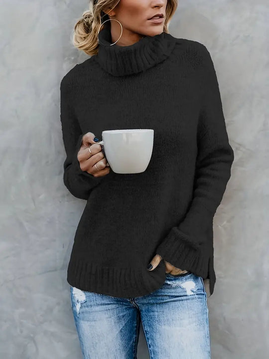 R&B | Pullover mit Rollkragenpullover