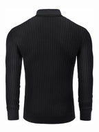 R&B | Rollkragenpullover Waffelstrick Polyester-mix
