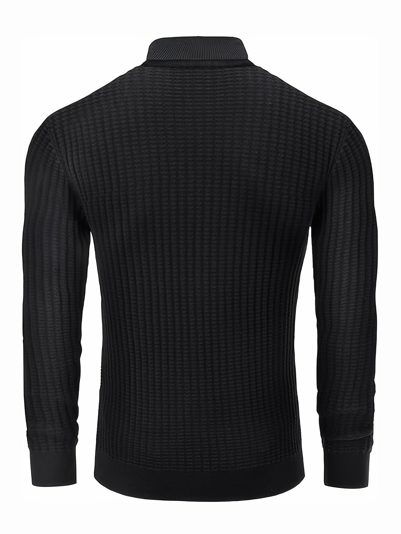 R&B | Rollkragenpullover Waffelstrick Polyester-mix