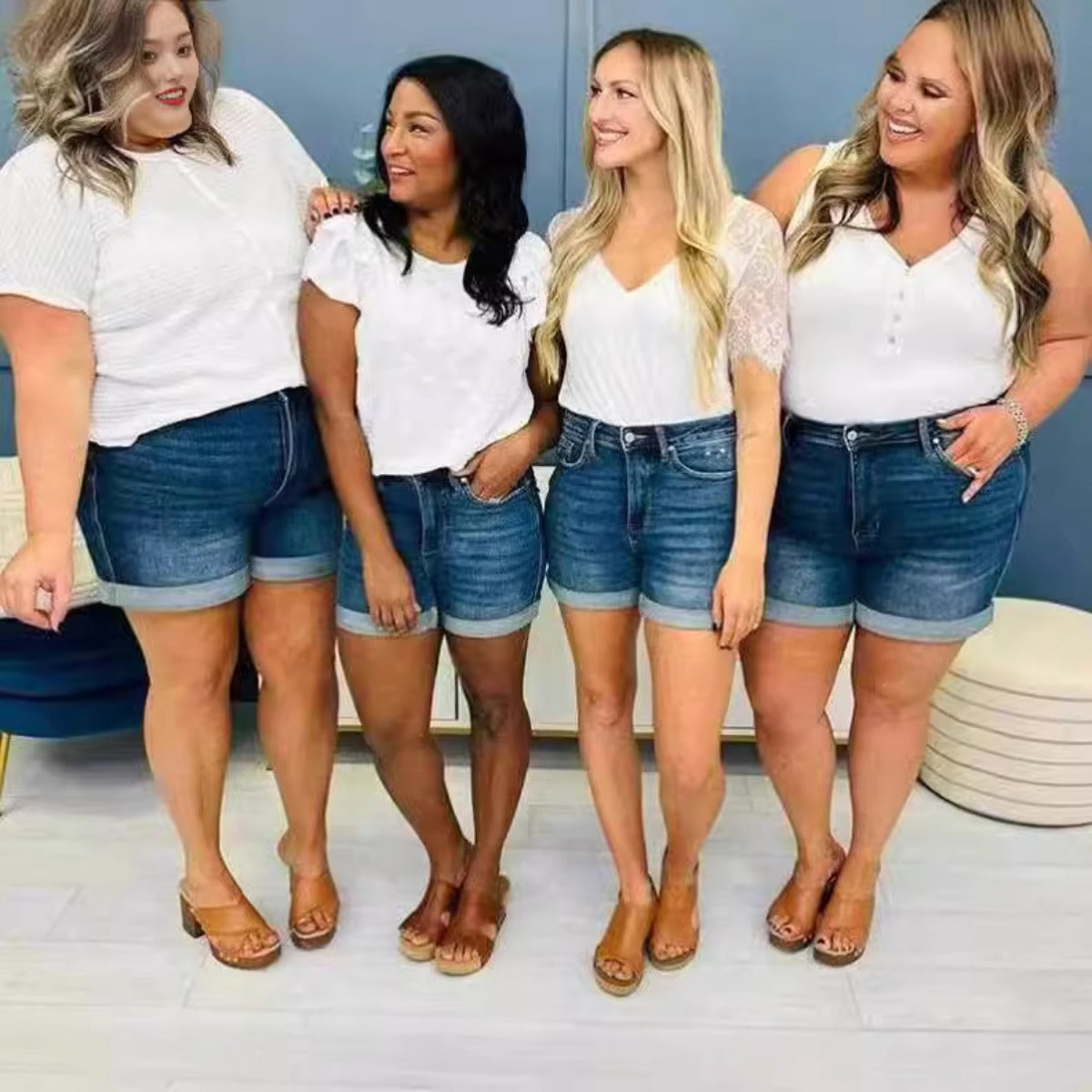 R&B | Denim-Shorts