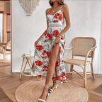 R&B | Elegantes bedrucktes Kleid