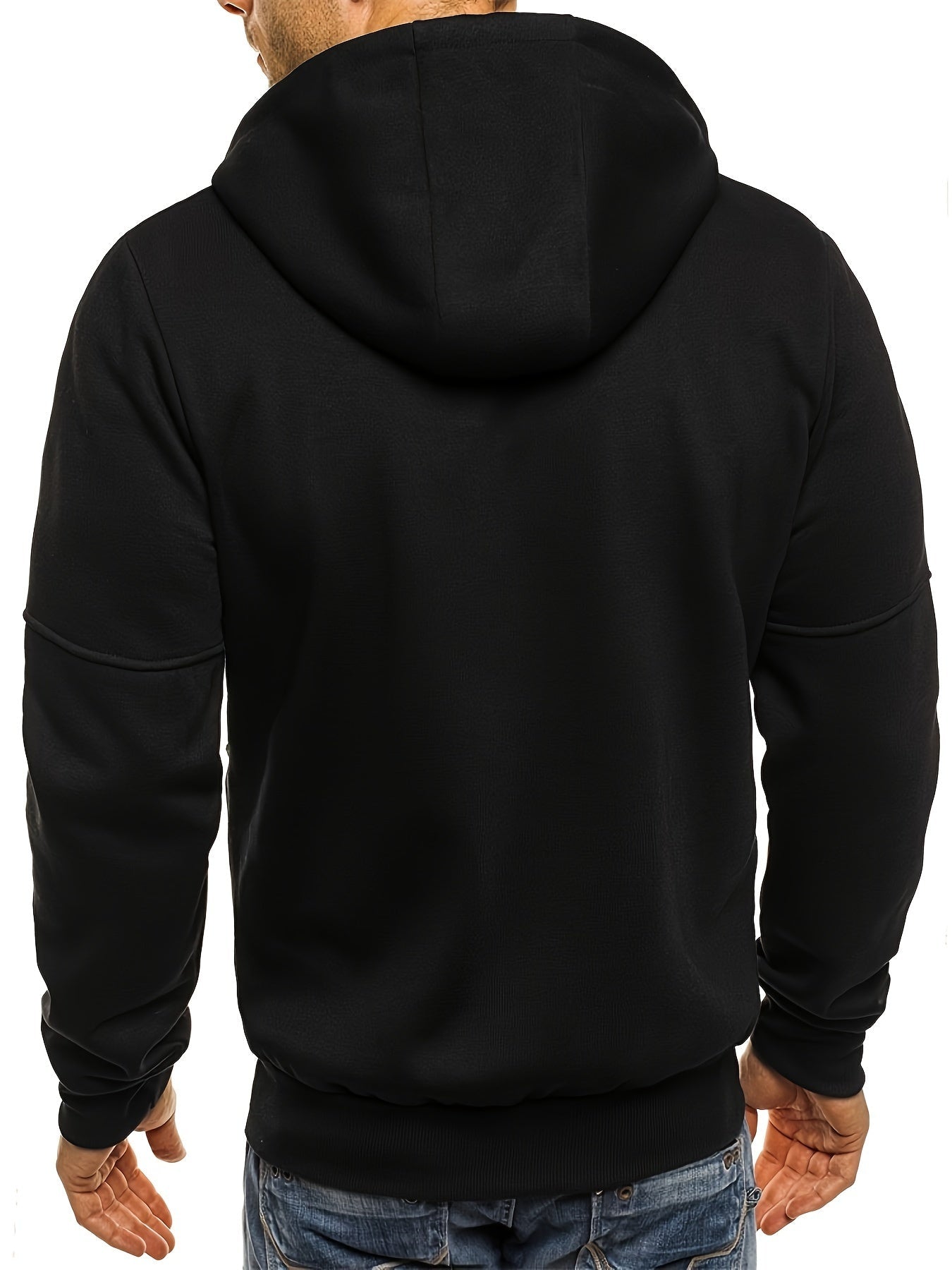 R&B | Sportliche Kapuzenjacke mit Reißverschluss Bequem und Atmungsaktiv Perfekt für Outdoor-aktivitäten