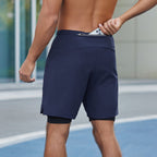 R&B | Große, doppelt gefütterte Sportshorts