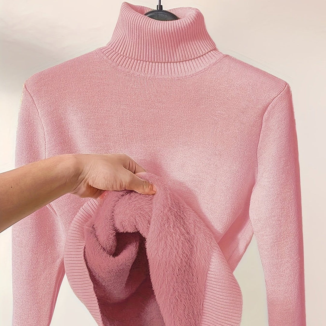 R&B | Weicher Rollkragenpullover für Kalte Tage