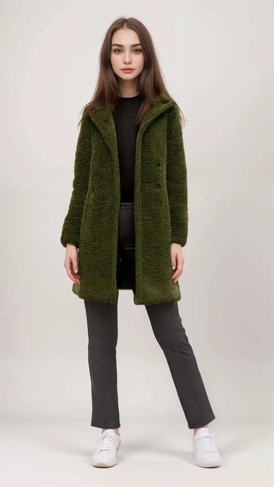 R&B | Teddyjacke mit Kuscheliger Struktur