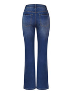 R&B | Geprägte Schrittknopf Hosen Röcke Denim Hosen