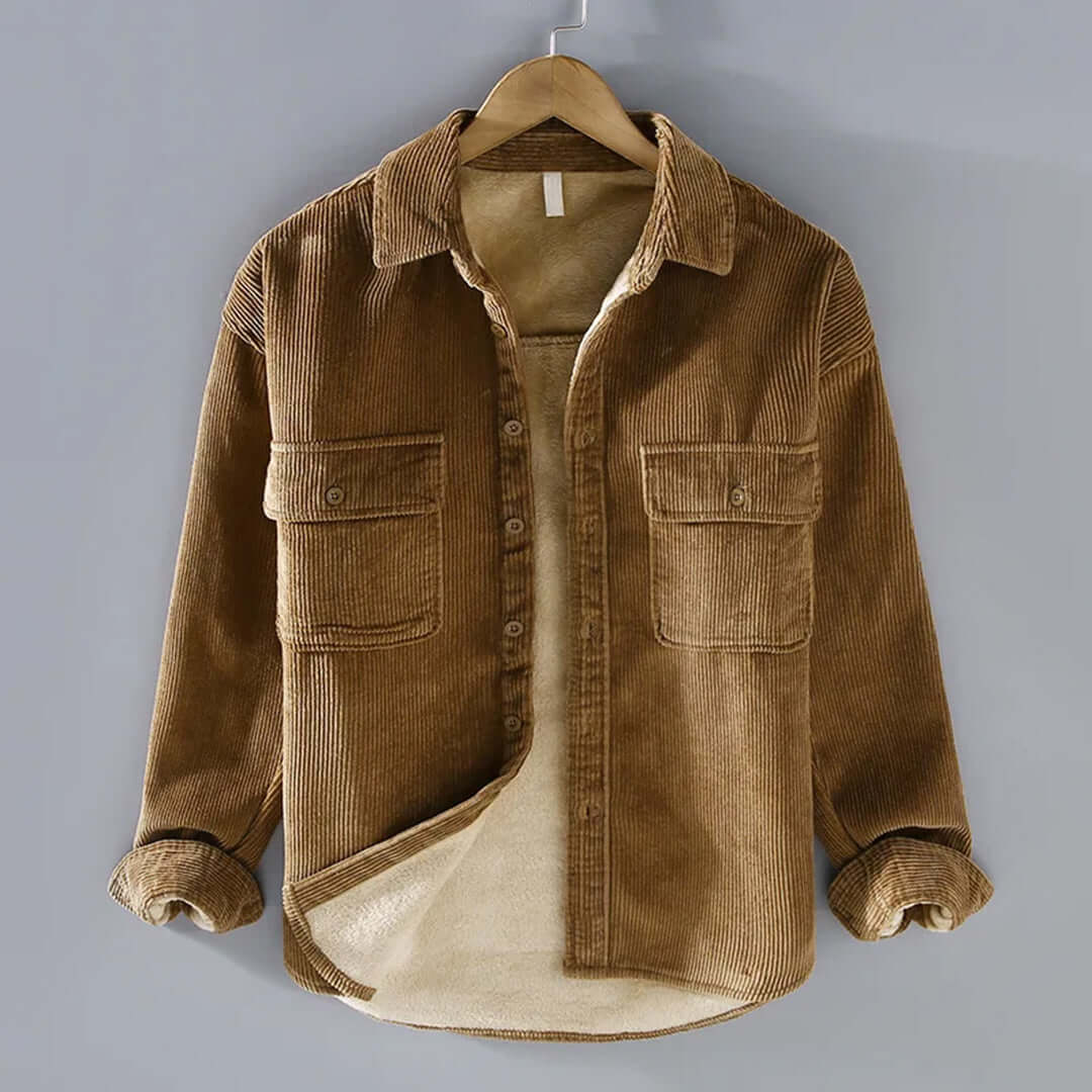 R&B | Herren Cordura-Lammfelljacke