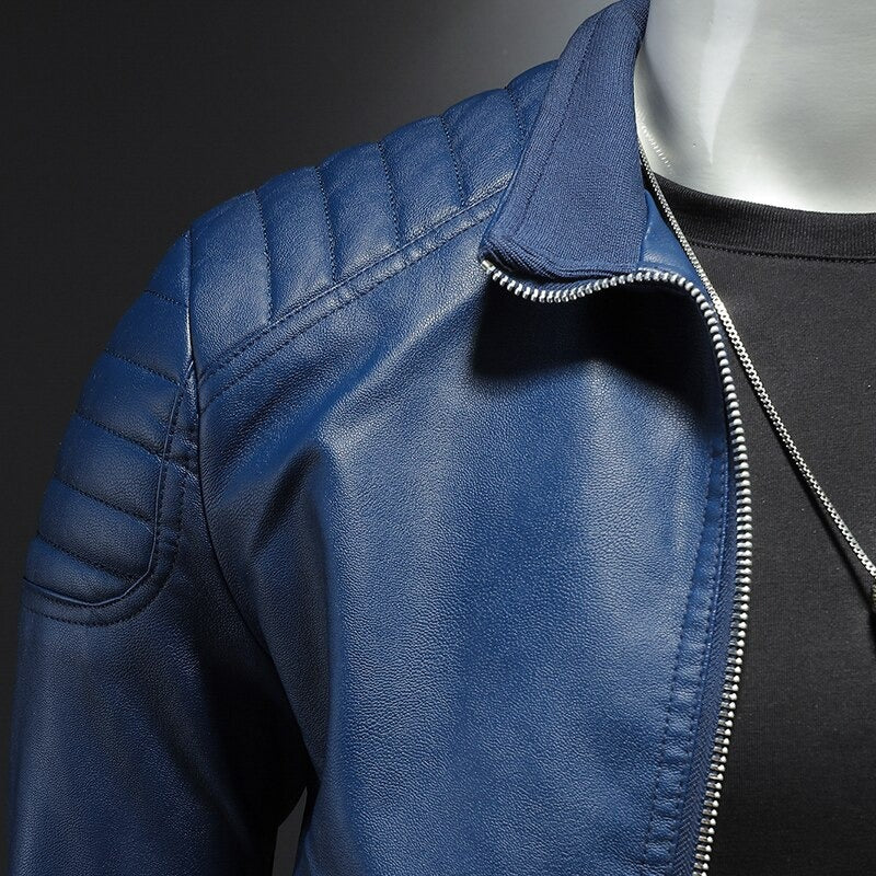 R&B | Premium PU-Jacke im Bikerstil für Herren
