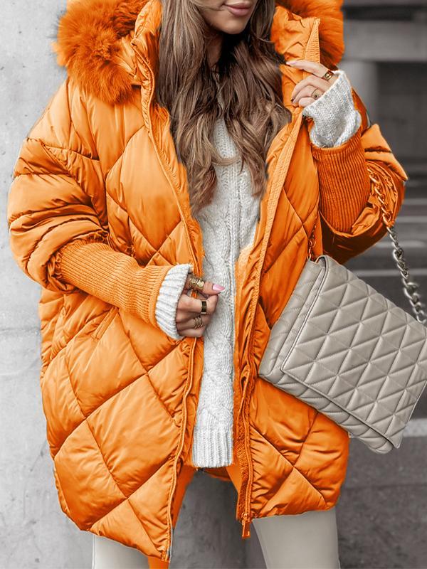 R&B | Freizeitjacke für Damen, mit Kapuze & Baumwolle