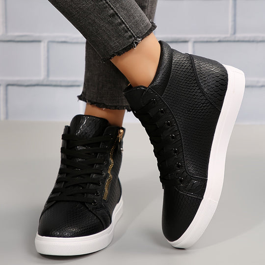 R&B | Einfache Lässige Sneakers mit Reißverschluss