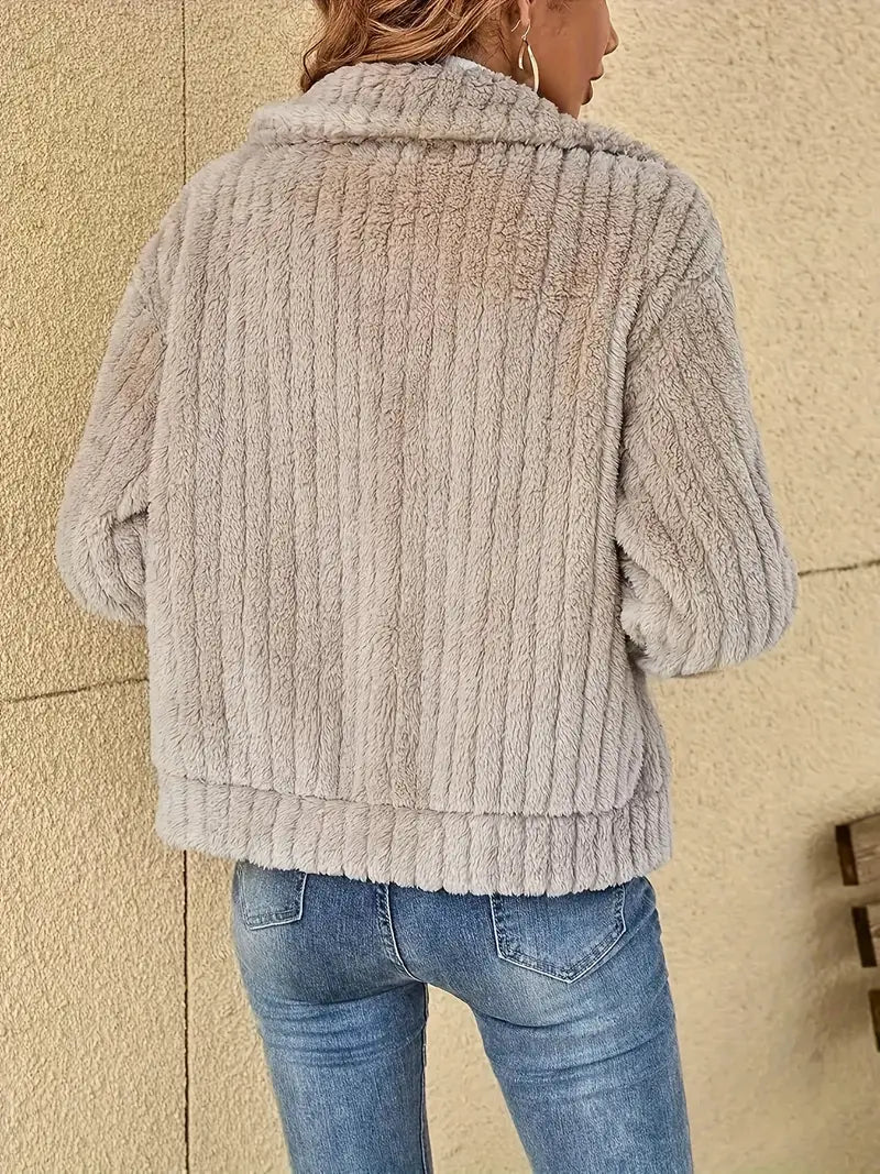 R&B | Modischer Fleece-Mantel