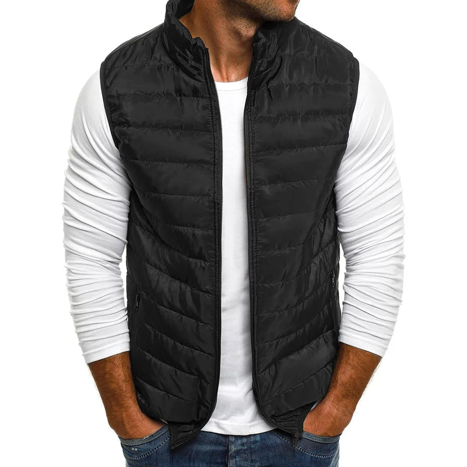 R&B | Elegante gesteppte Weste für Herren