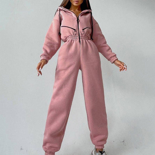 R&B | Hoodie Zweiteiliges Set für Alltag und Freizeit