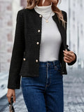 Schlichte einreihige Jacke