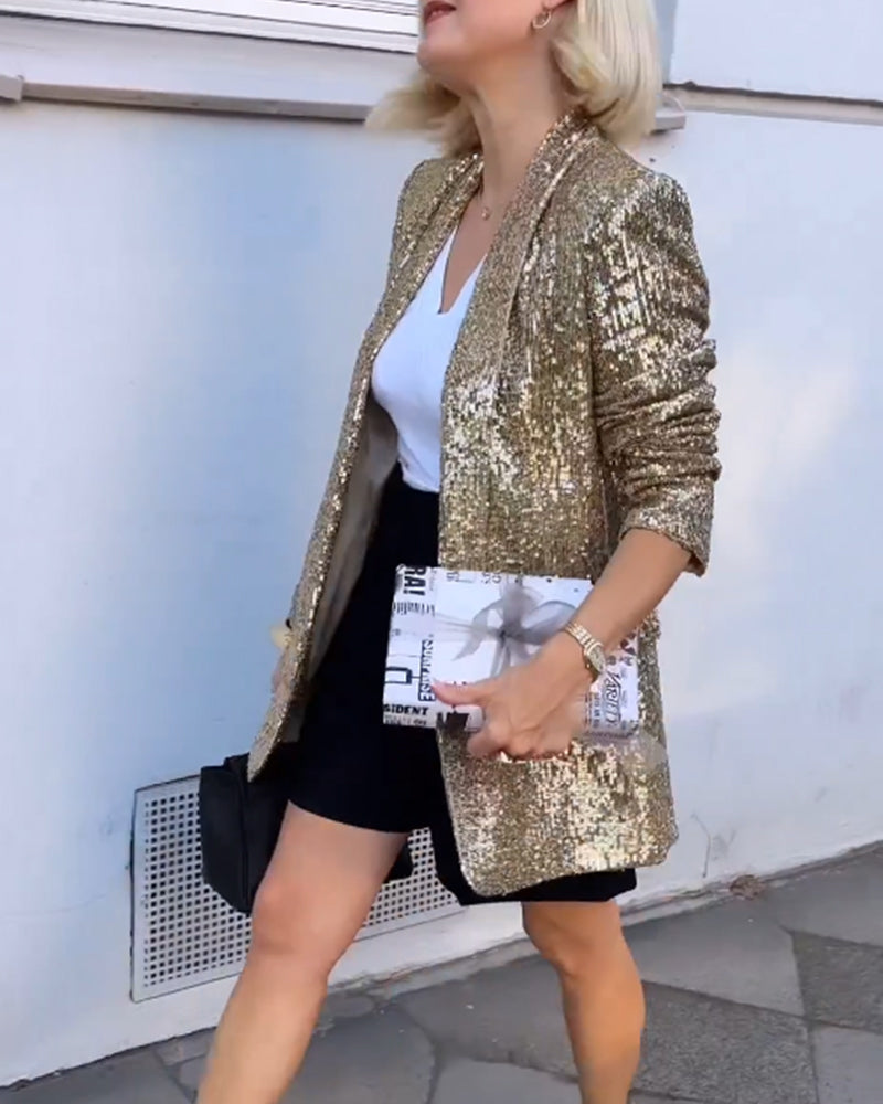 R&B | Glänzender Damen Blazer
