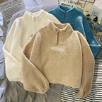 R&B | Damen Fleece-Pullover für Kühle Tage