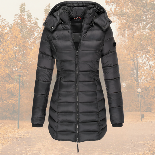 R&B | Wattierte Winterjacke mit Kapuze