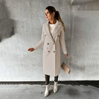 R&B | Damen Warme Trench Mantel Winter