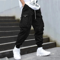 R&B | Herren Schwarze Cargo Hose