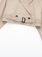 R&B | Cropped Trenchcoat - Stilvoll & Vintage