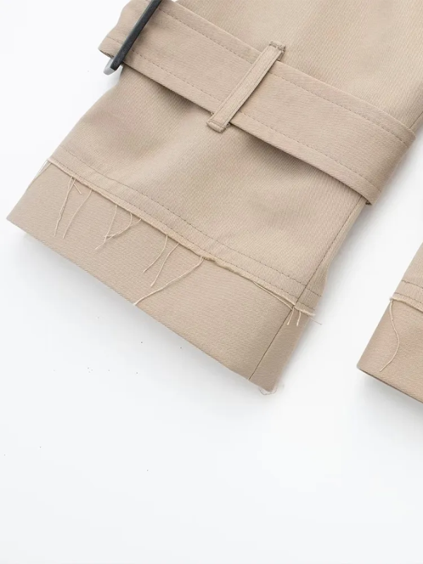R&B | Cropped Trenchcoat - Stilvoll & Vintage