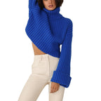 R&B | Damen Klassischer Rollkragenpullover