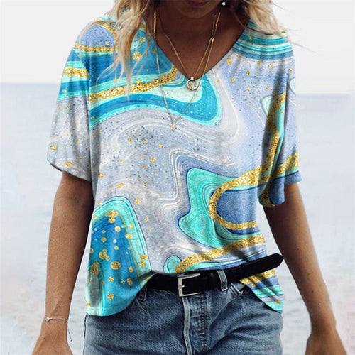 R&B | Originelles Damen-T-Shirt Im Boho-Stil