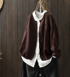 R&B | Cardigan mit Klassischem Knopfdesign