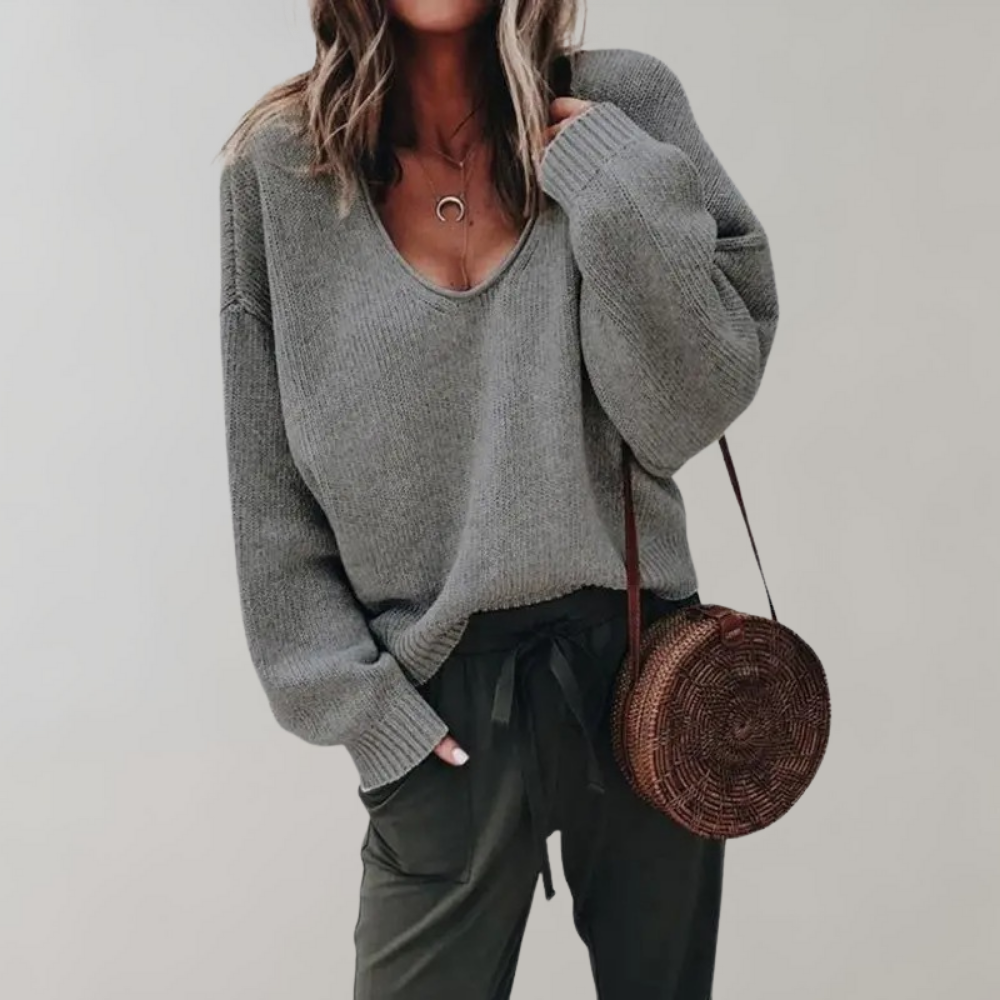 R&B | Lässiger Strickpullover für Frauen