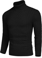 R&B | Freizeit Strick Herren Rollkragenpullover