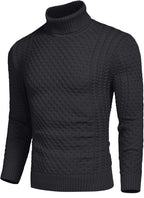 R&B | Freizeit Strick Herren Rollkragenpullover