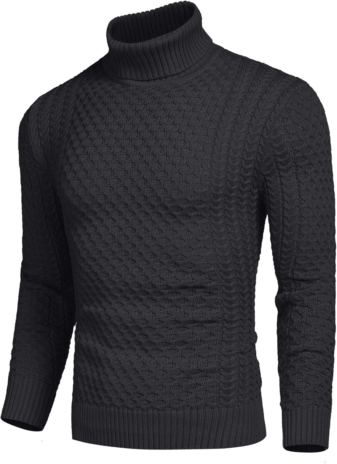 R&B | Freizeit Strick Herren Rollkragenpullover
