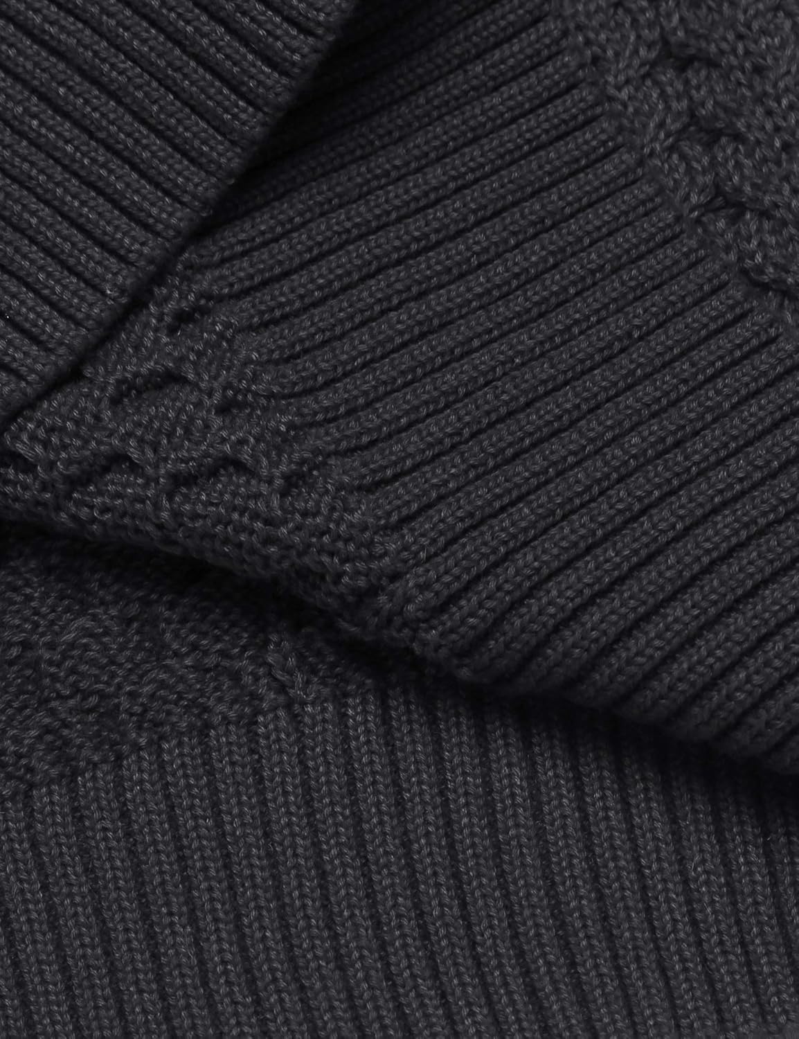 R&B | Freizeit Strick Herren Rollkragenpullover