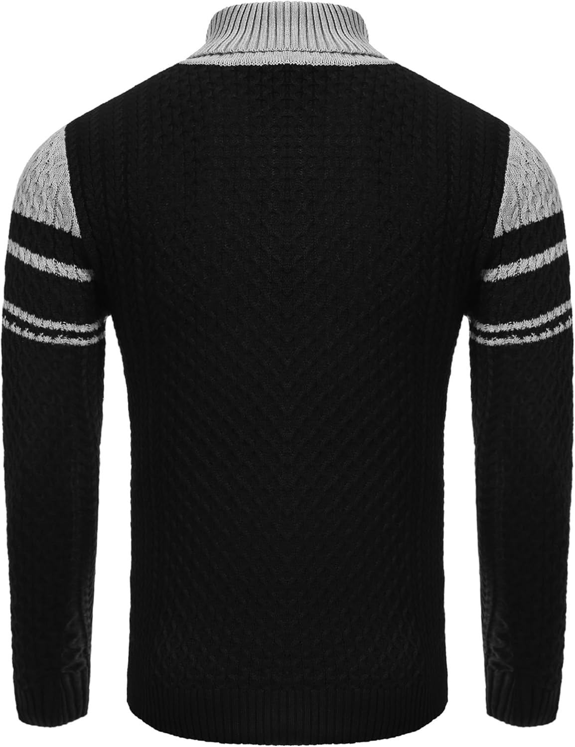 R&B | Freizeit Strick Herren Rollkragenpullover