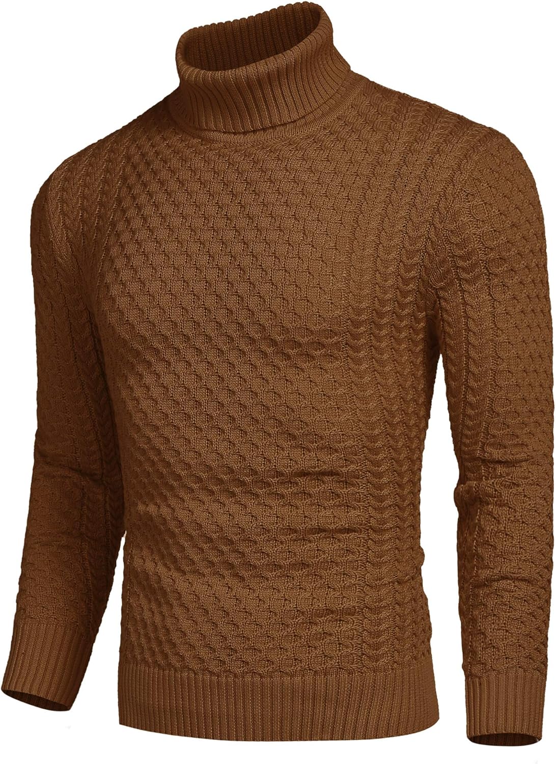 R&B | Freizeit Strick Herren Rollkragenpullover