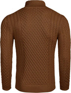 R&B | Freizeit Strick Herren Rollkragenpullover