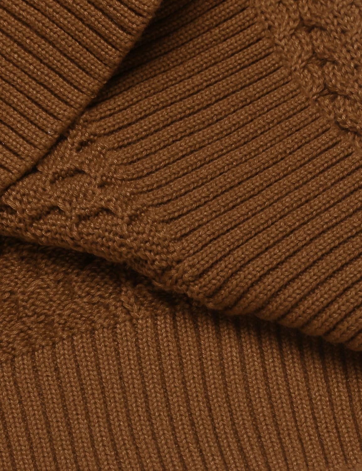 R&B | Freizeit Strick Herren Rollkragenpullover