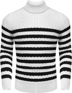 R&B | Freizeit Strick Herren Rollkragenpullover