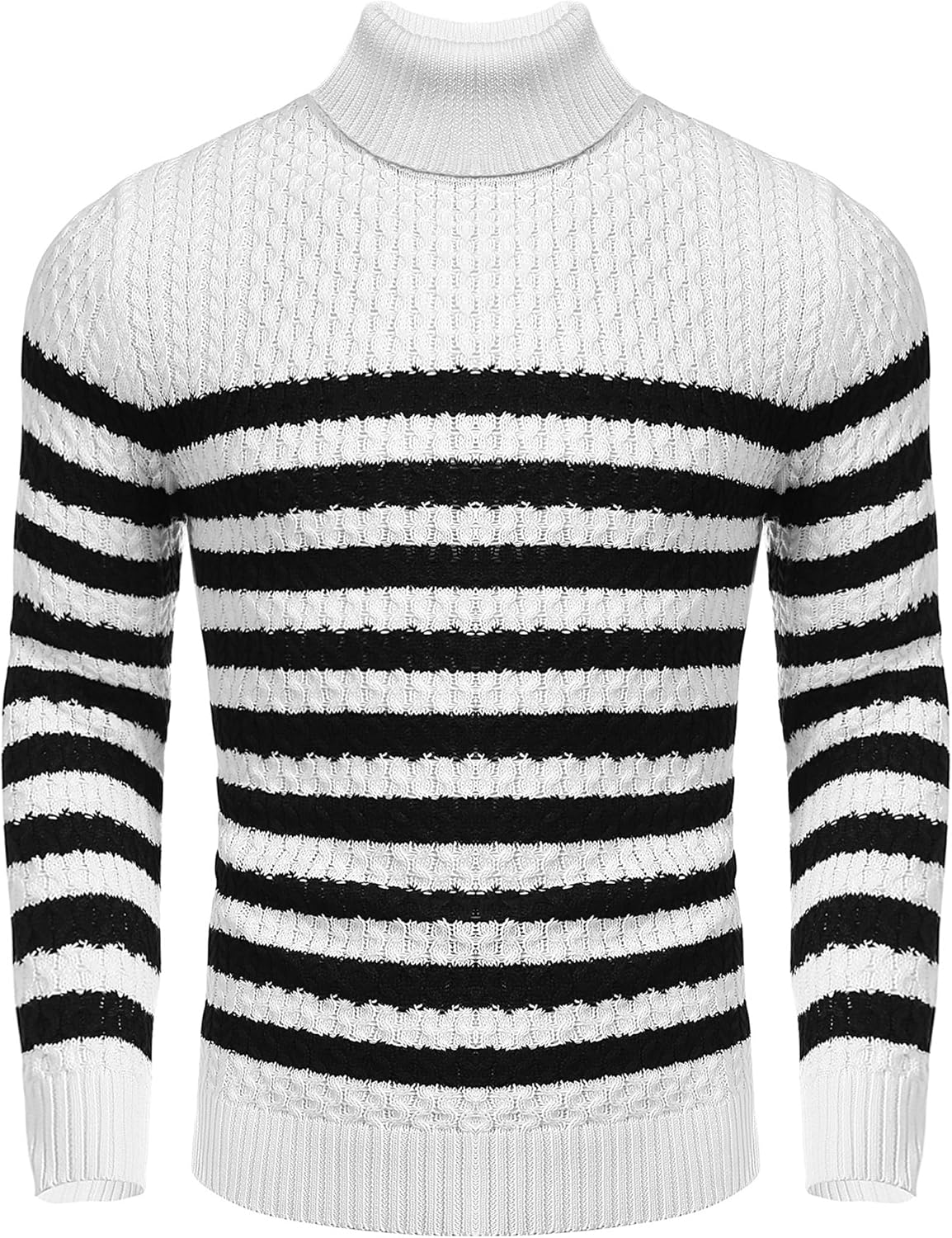 R&B | Freizeit Strick Herren Rollkragenpullover