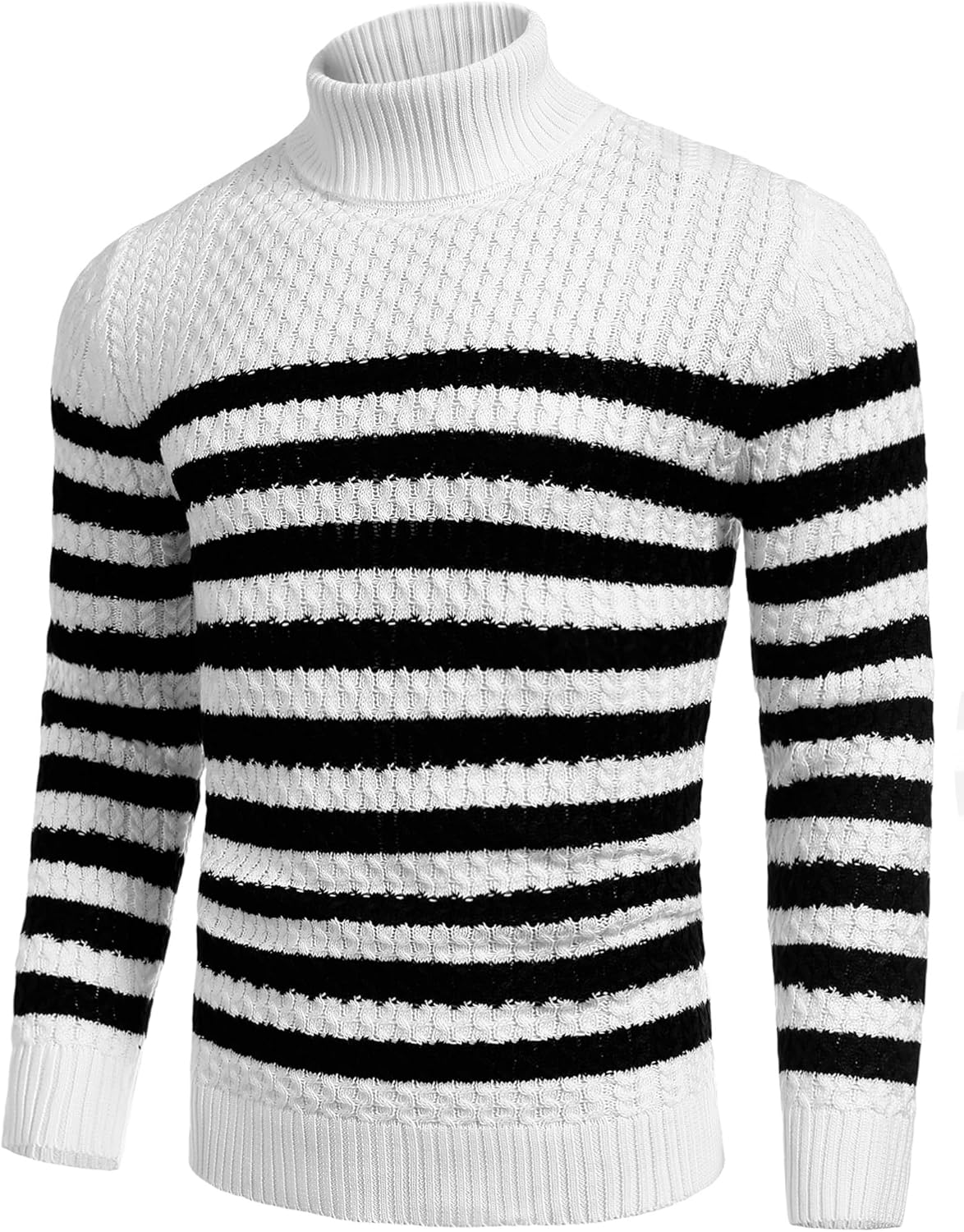 R&B | Freizeit Strick Herren Rollkragenpullover