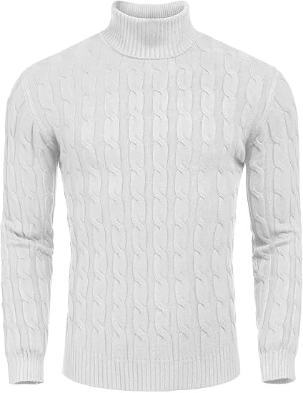 R&B | Freizeit Strick Herren Rollkragenpullover