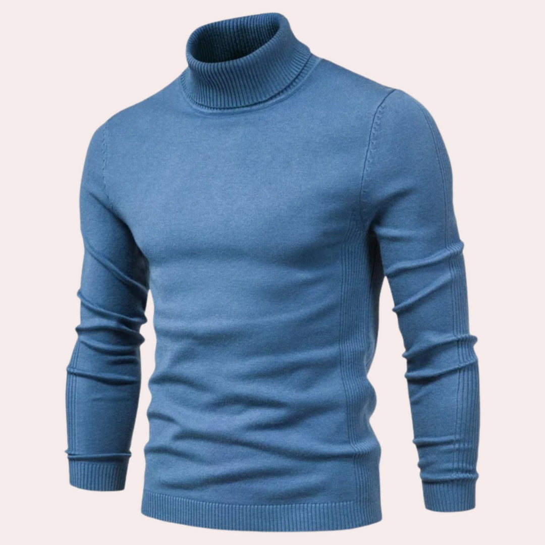 R&B | Lässiger Herren Rollkragenpullover