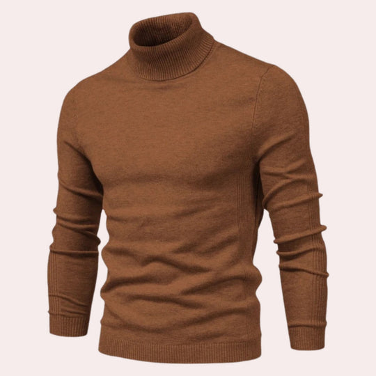 R&B | Lässiger Herren Rollkragenpullover